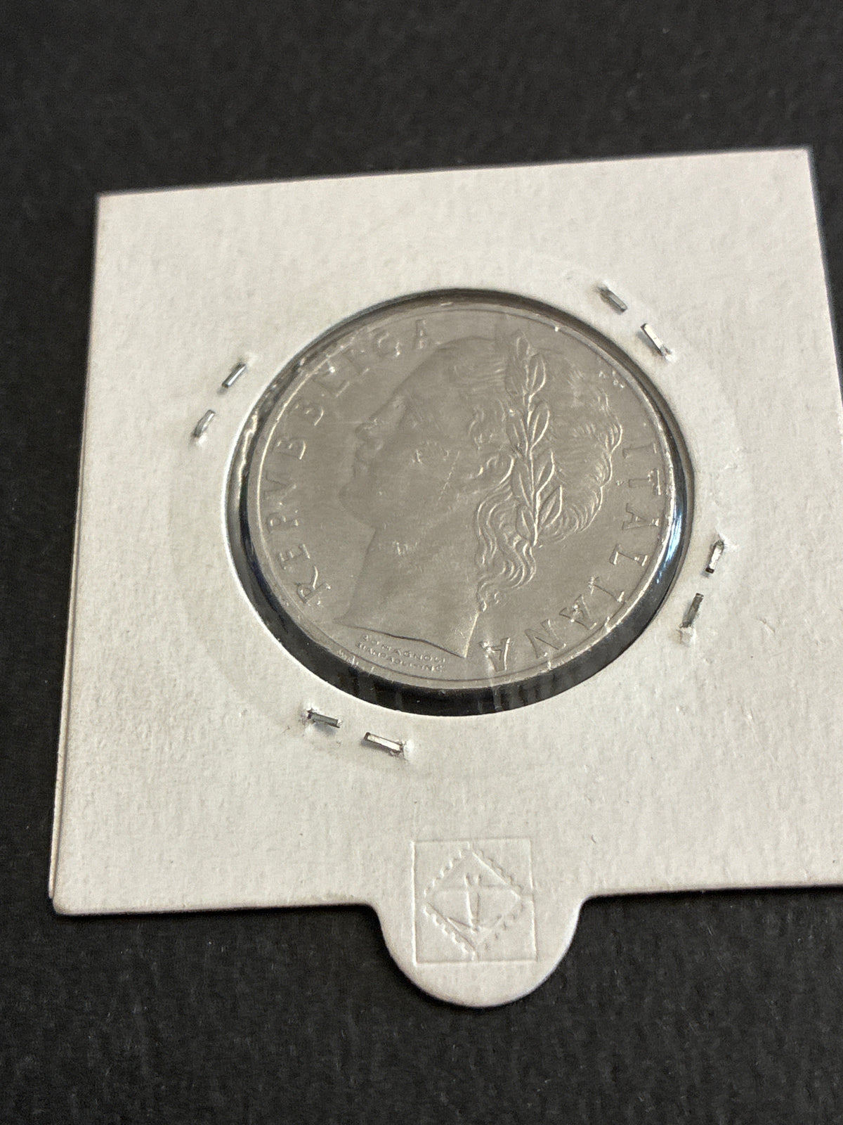 100 LIRE 1968 MINERVA - ERRORE DI CONIAZIONE: ASSE RUOTATO 35°