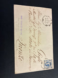 Regno d'Italia 1863 - Lettera da Massa Marittima a Firenze, 15c Litografico II Tipo, Sigillo Ceralacca Reali Possessi Follonica, Ambulante Ferroviario