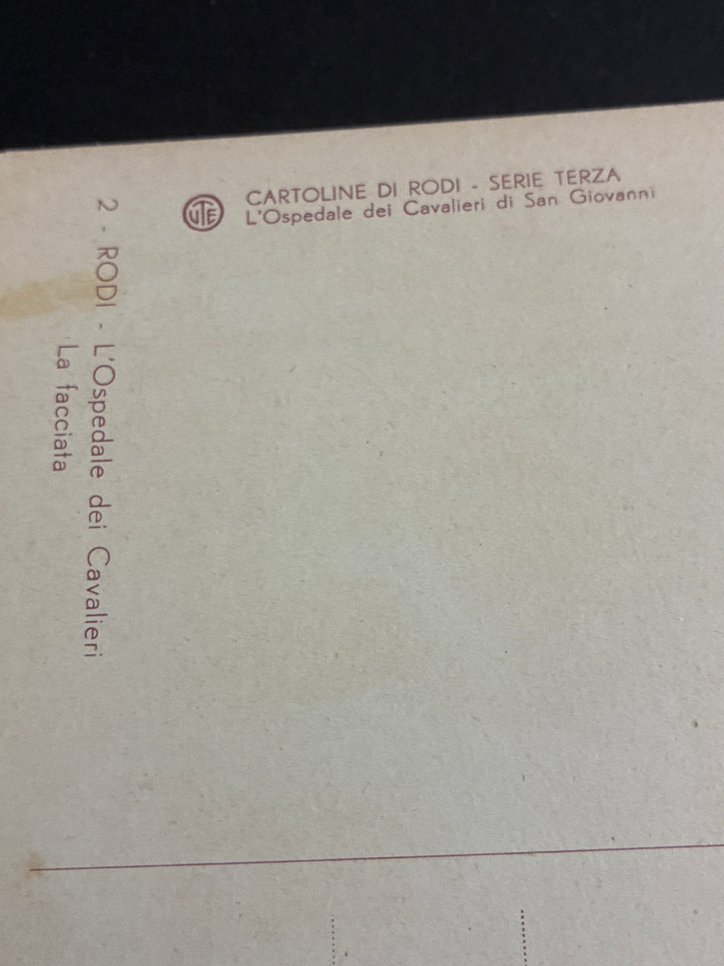 Raro Cofanetto di Cartoline Coloniali "Cartoline di Rodi - Serie Terza. Stabilimento S.I.G. Fedetto & C. Torino, Epoca Possedimenti Italiani dell'Egeo