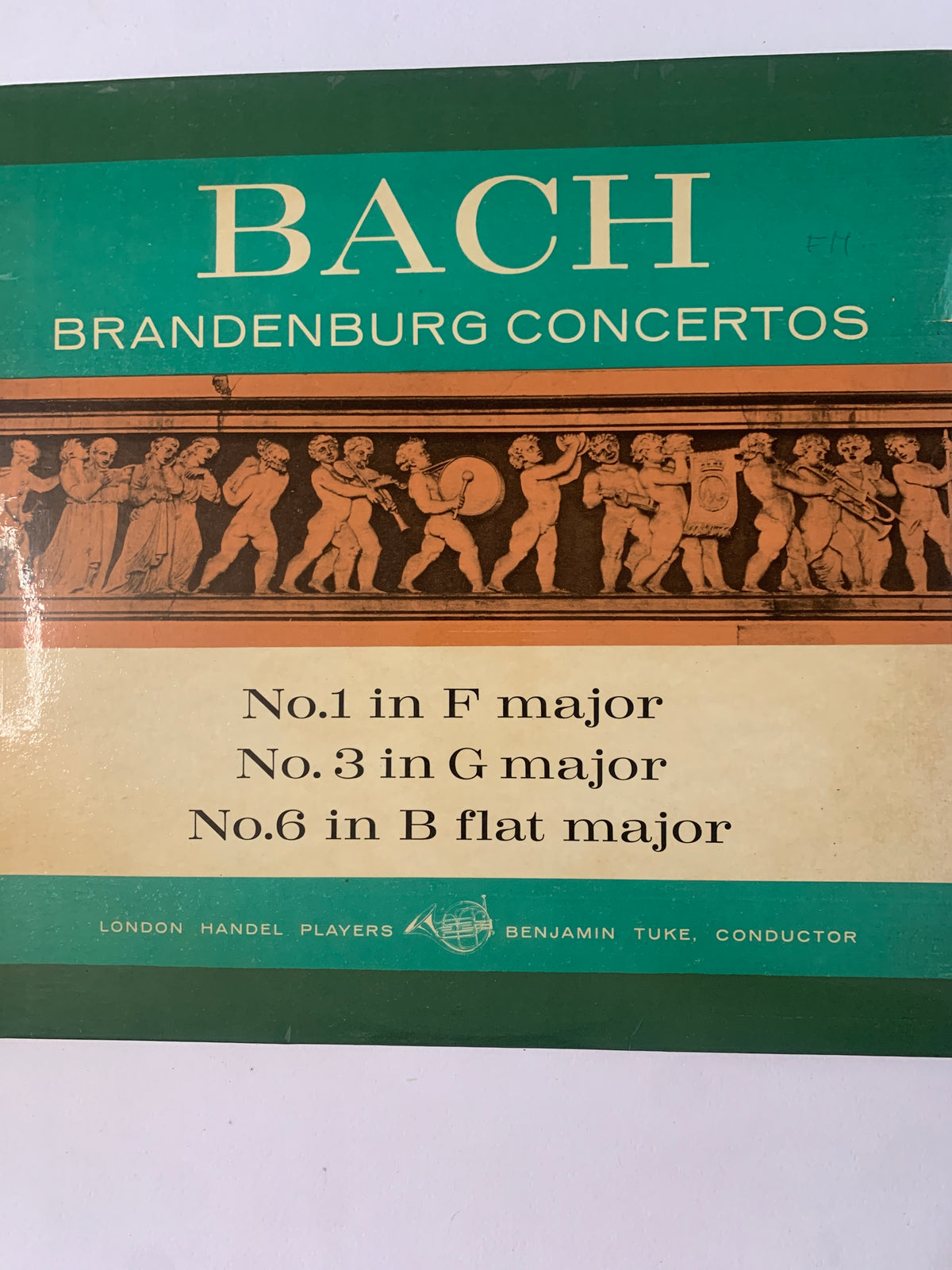 J.S. Bach – Brandenburg Concertos No. 1, No. 3, No. 6 (London Handel Players, Benjamin Tuke) – Vinile LP (FIDELITY ARC / Associated Recordings, FDY 2029)