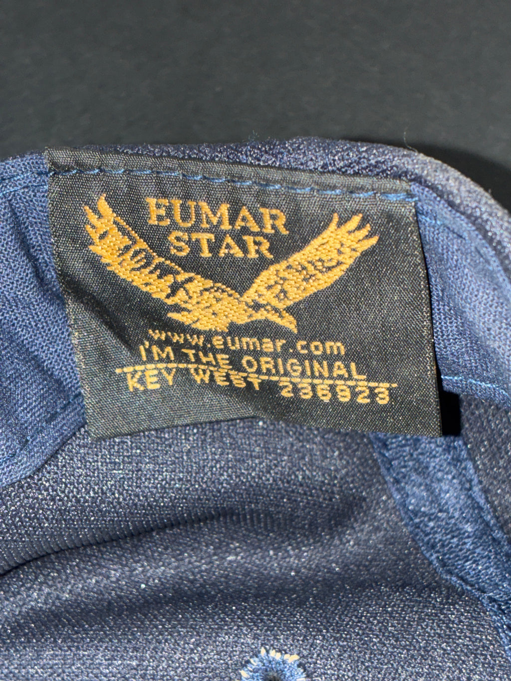 Berretto Vintage Guardia Giurata Vigilanza Privata BSK Securmark Eumar Star Blu Scuro