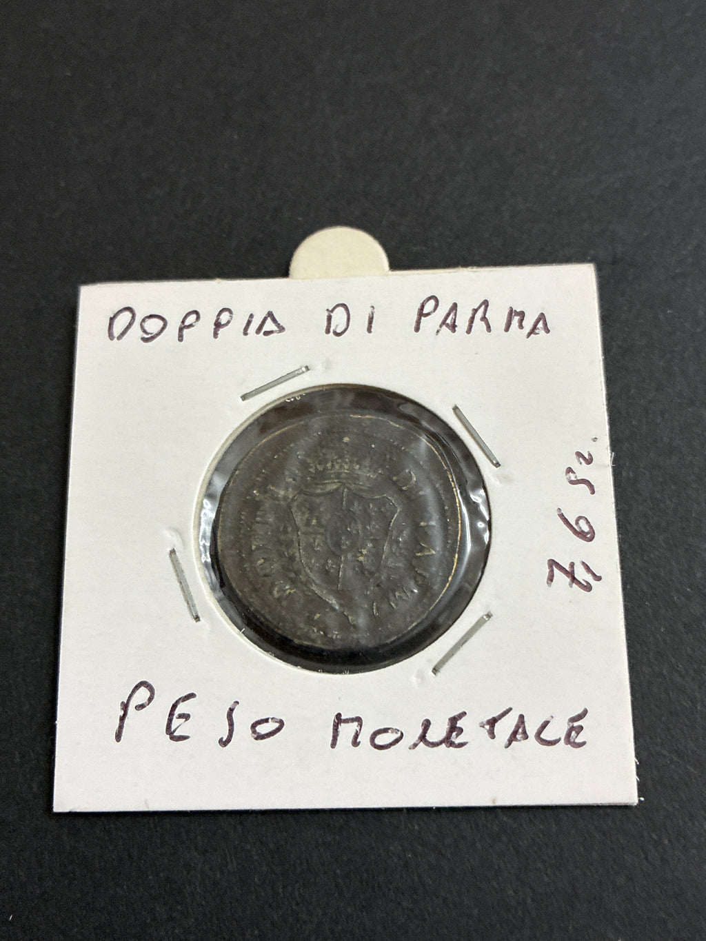 Peso Monetale per la Doppia di Parma
