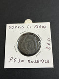 Peso Monetale per la Doppia di Parma
