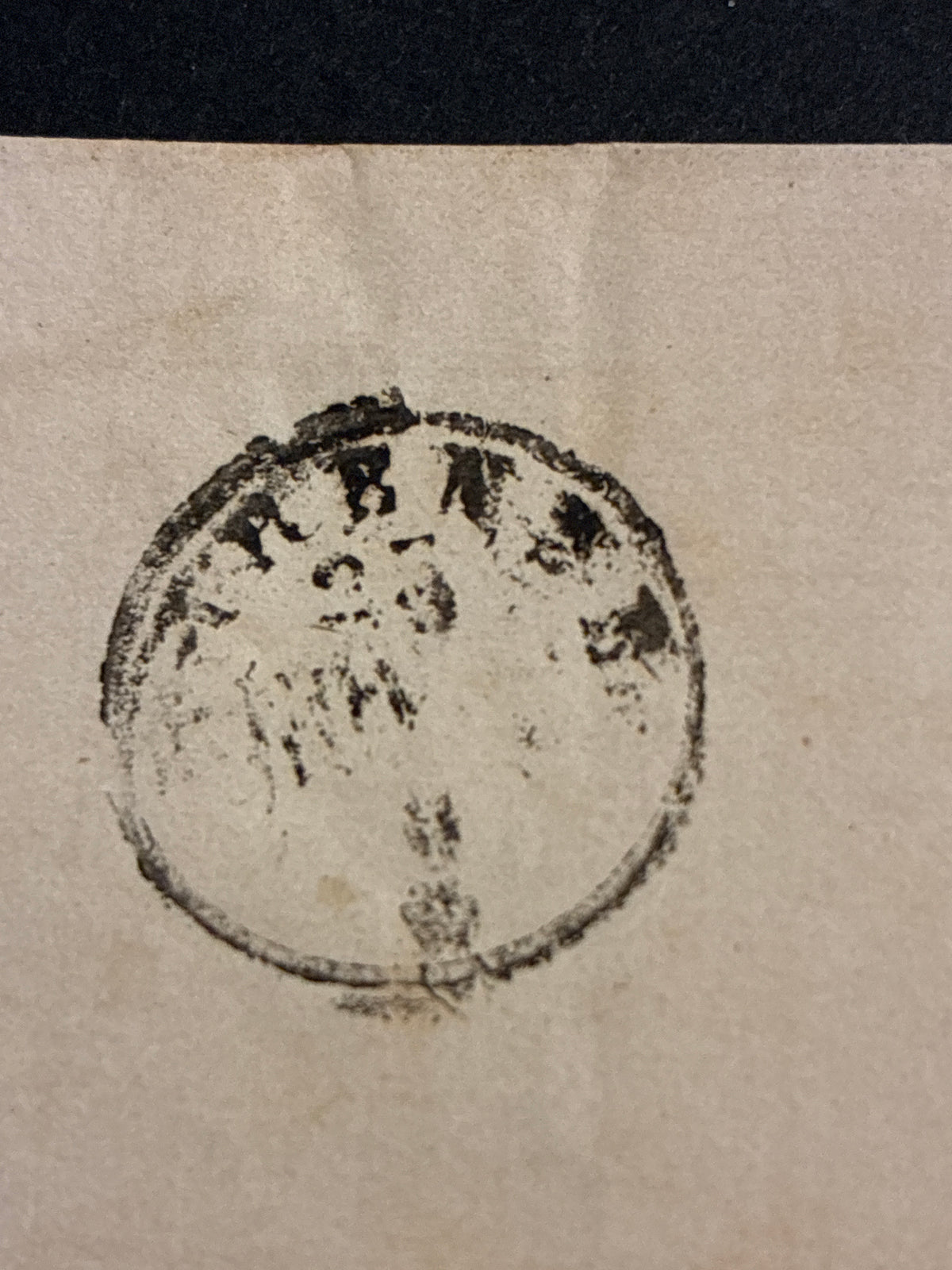 Lettera del Regno d'Italia (1863) con 15 c. del secondo tipo ex coll. Curzio Batini, da Follonica a Firenze con transito Ambulante Livorno-Firenzek