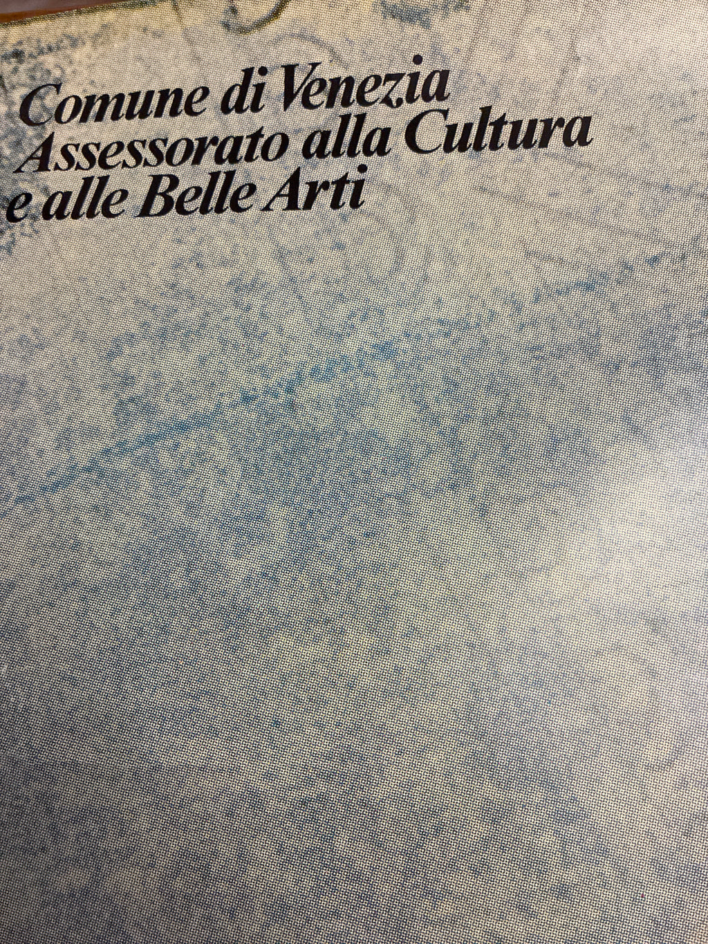 Manifesto Originale 1977 Mostra L'Altra Venezia Di Giacomo Guardi Poster