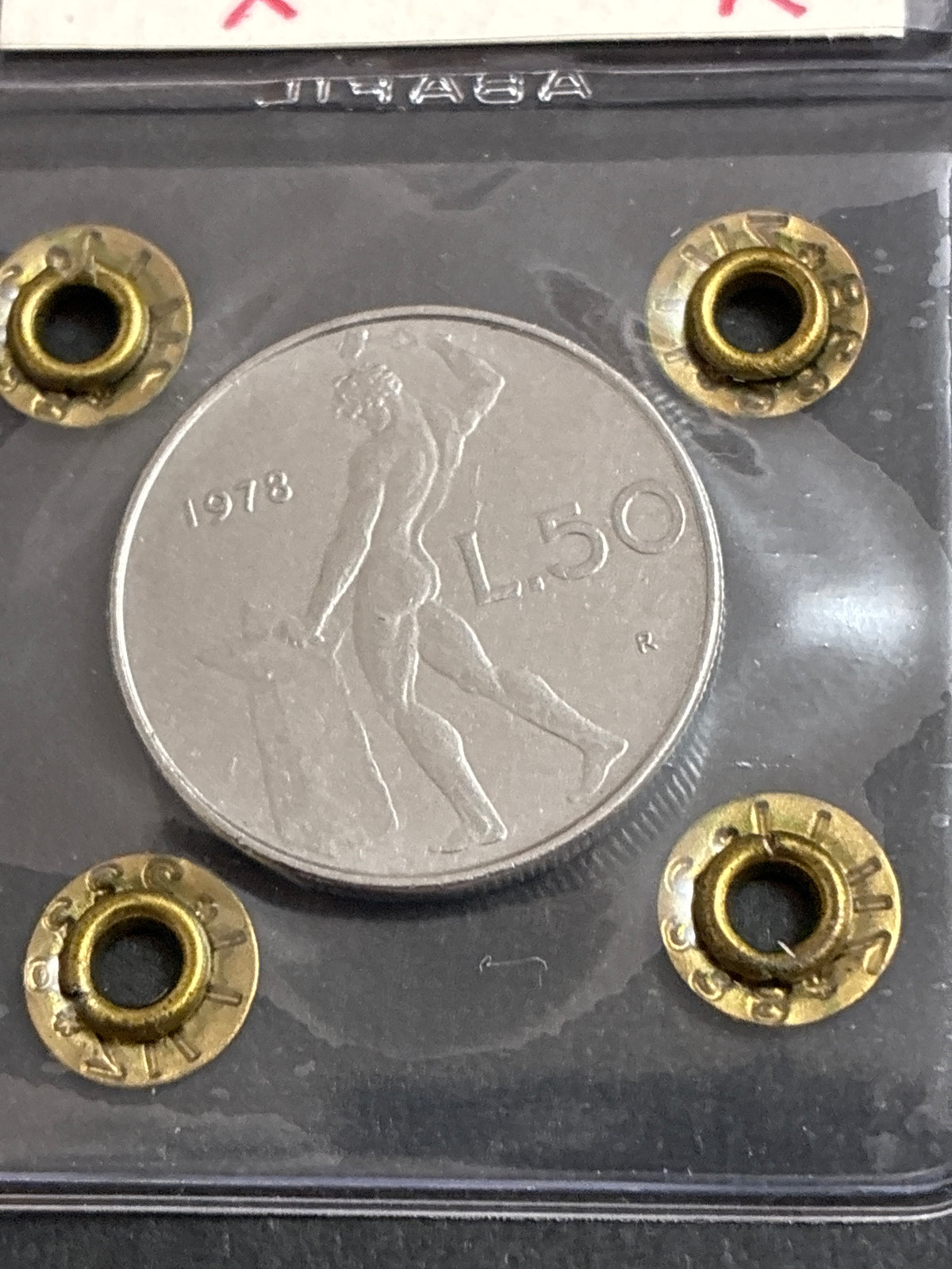 50 Lire 1978 "Vulcano" – Variante Asse Ruotato 125°, Rara, SPL