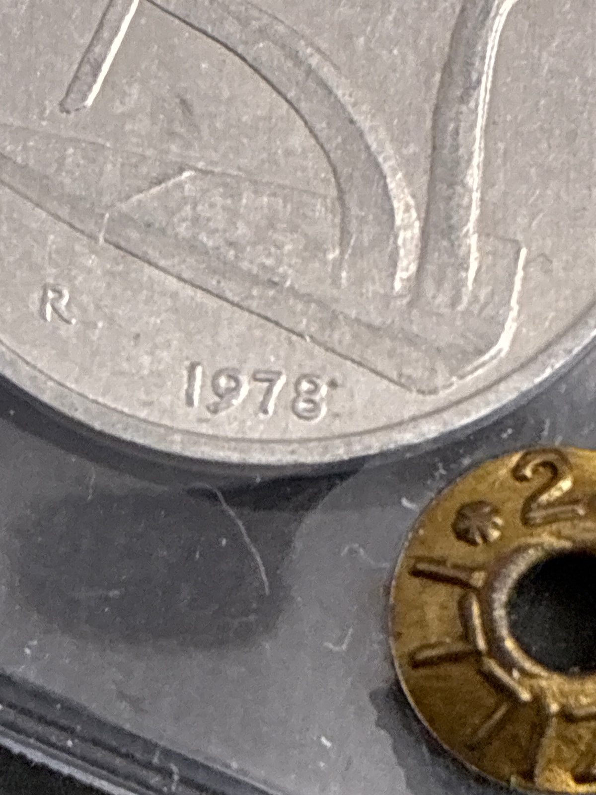 Moneta 10 Lire 1978 BB con errore di conio periziata Zilli
