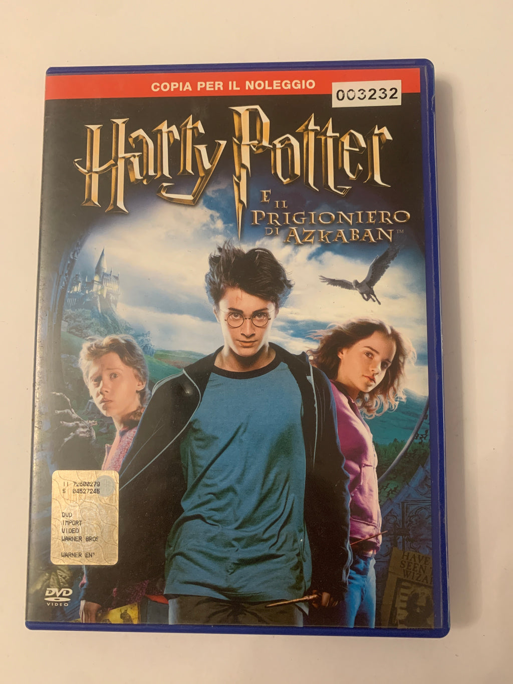 Lotto 4 DVD Harry Potter: La Camera dei Segreti Digipak, Prigioniero di Azkaban, Calice di Fuoco, Ordine della Fenice