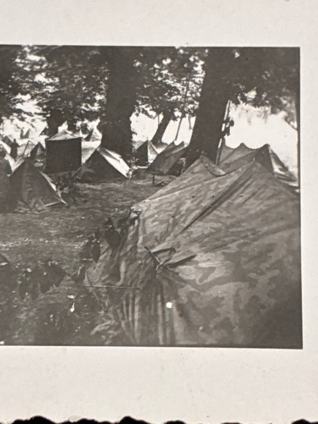 Accampamento militare tedesco della Wehrmacht nella Seconda Guerra Mondiale