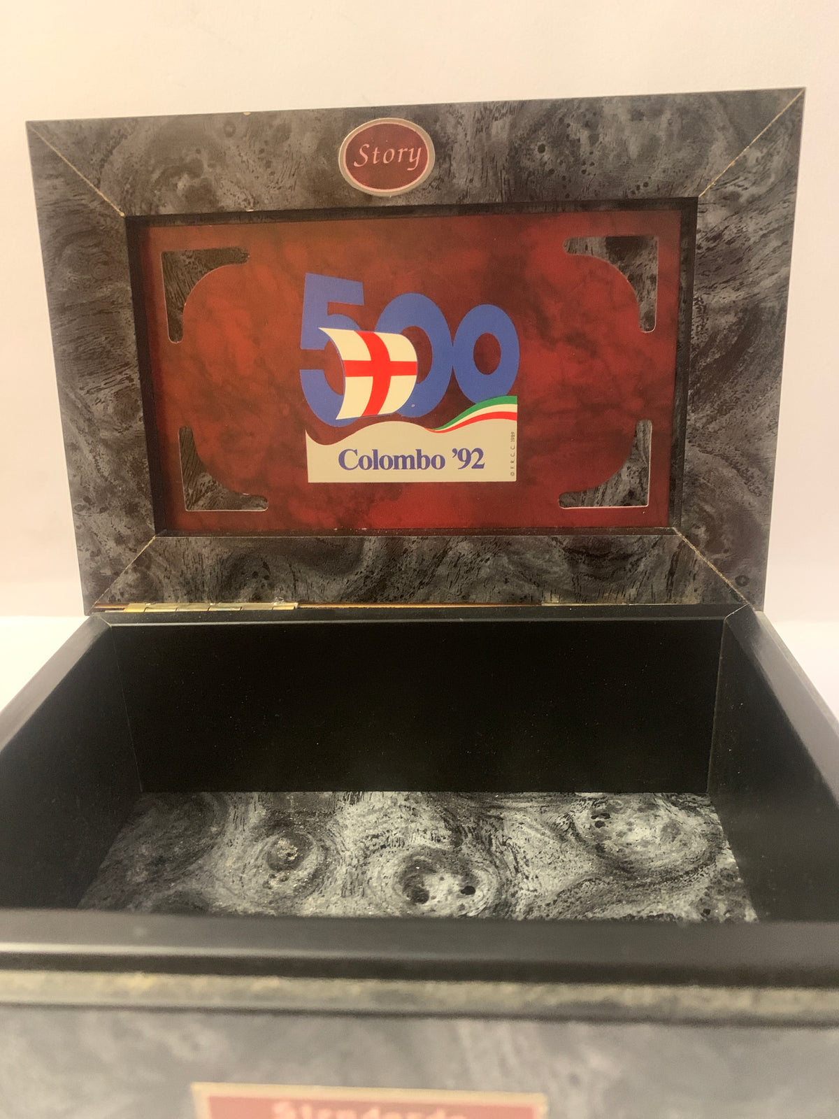 Scatola Portaorologio Stendardo - Edizione Commemorativa "Colombo '92"