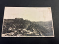 Fotocartolina Epoca Libia Italiana Tripoli Fortificazioni Rocciose Avamposto - Fotografo G. Pucci Rarap
