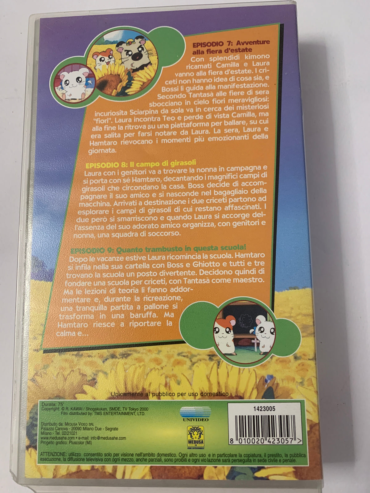 VHS Hamtaro Piccoli Criceti Grandi Avventure - Avventure alla Fiera d'Estate Medusa Home Entertainment