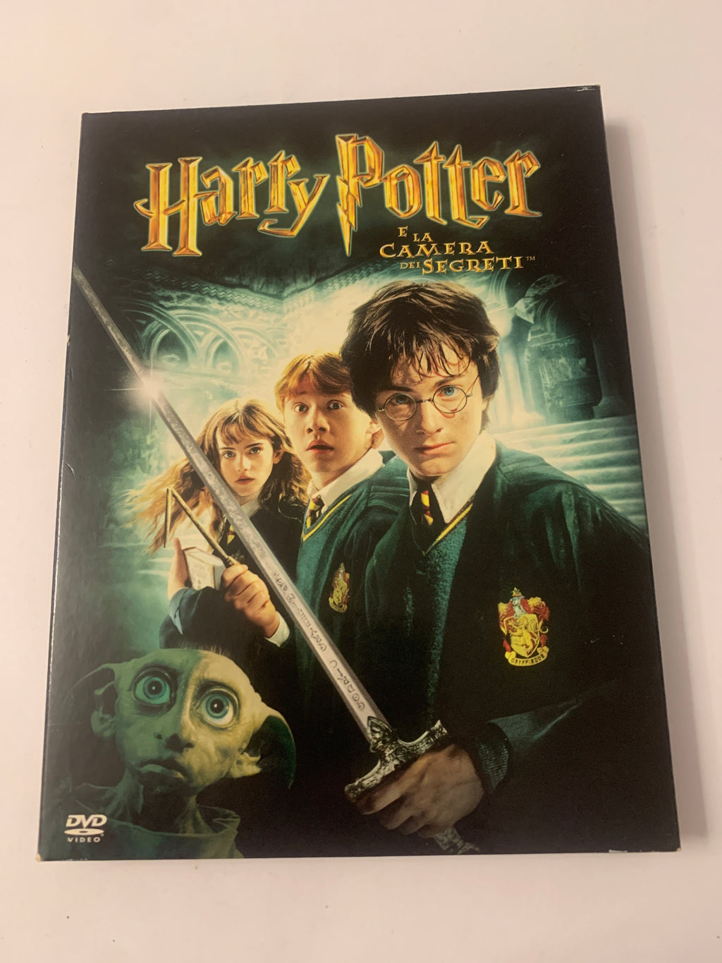 Lotto 4 DVD Harry Potter: La Camera dei Segreti Digipak, Prigioniero di Azkaban, Calice di Fuoco, Ordine della Fenice