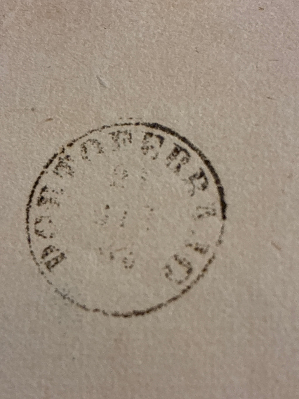 Lettera del Regno d'Italia (1863) con 15 c. del secondo tipo ex coll. Curzio Batini, da Rio Marina (Isola d'Elba) a Firenze con transito da Portoferraio