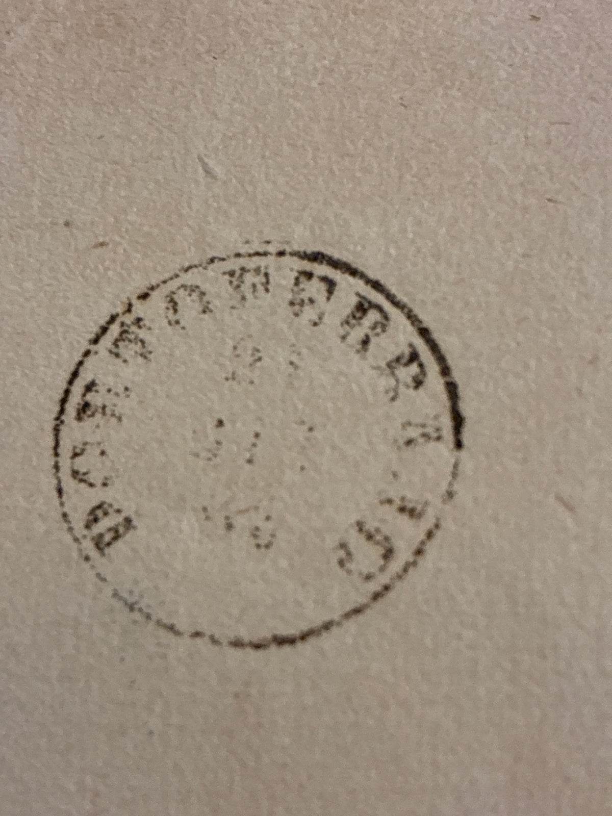 Lettera del Regno d'Italia (1863) con 15 c. del secondo tipo ex coll. Curzio Batini, da Rio Marina (Isola d'Elba) a Firenze con transito da Portoferraio