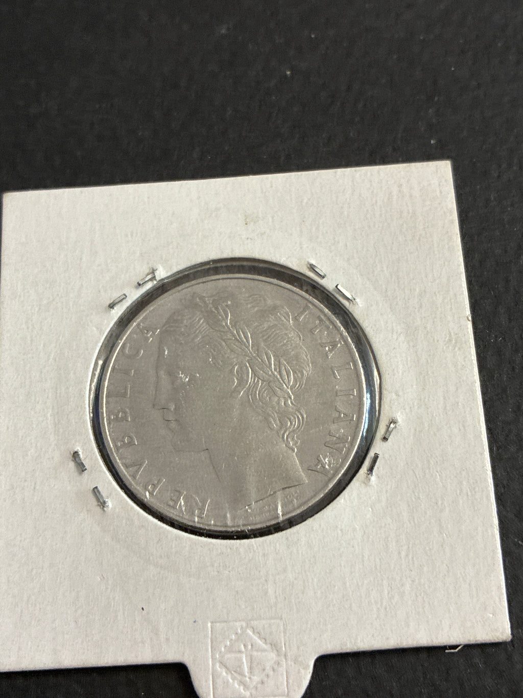 100 LIRE 1963 MINERVA - ERRORE DI CONIAZIONE: ASSE RUOTATO 340°
