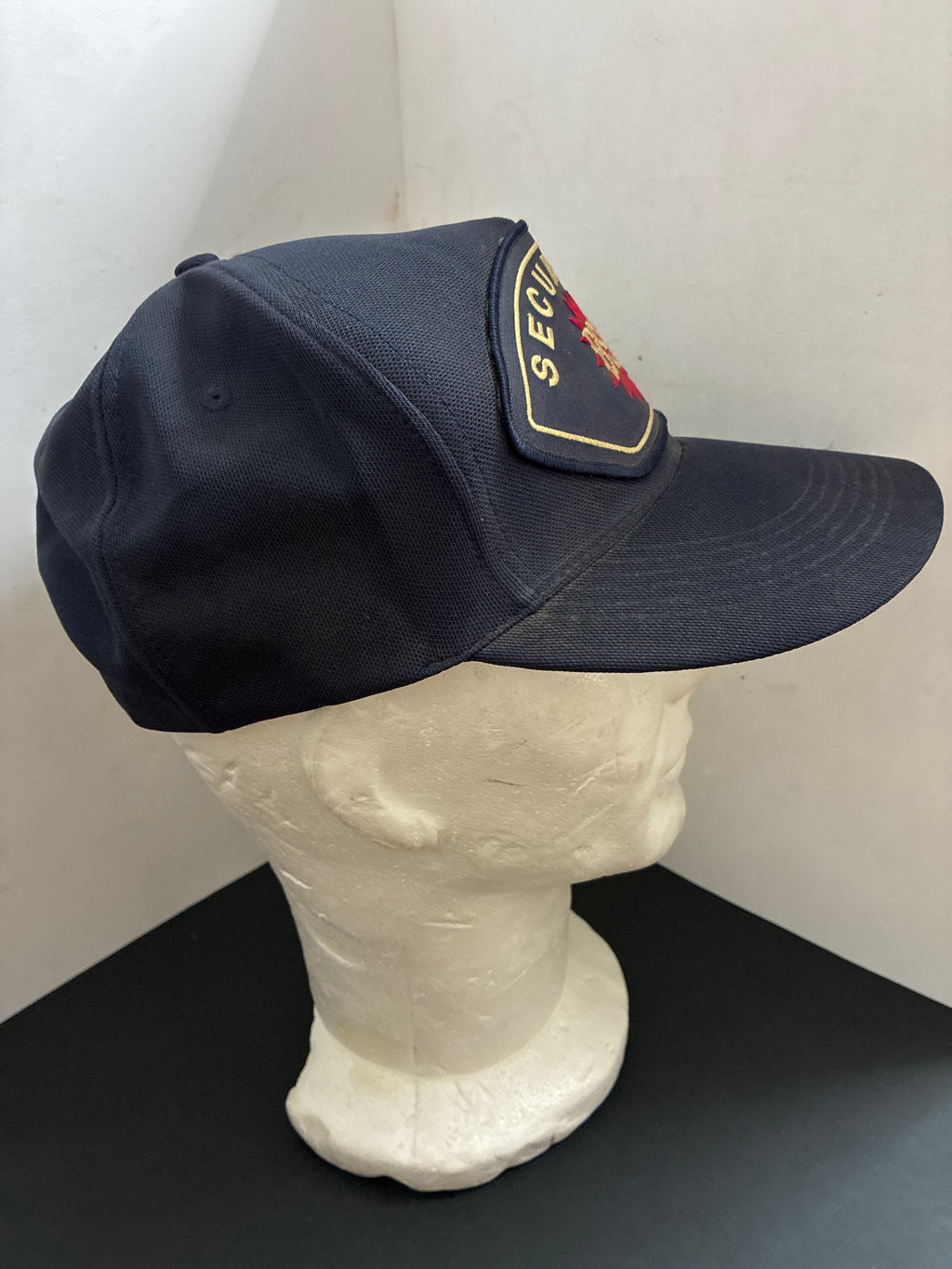 Berretto Vintage Guardia Giurata Vigilanza Privata BSK Securmark Eumar Star Blu Scuro