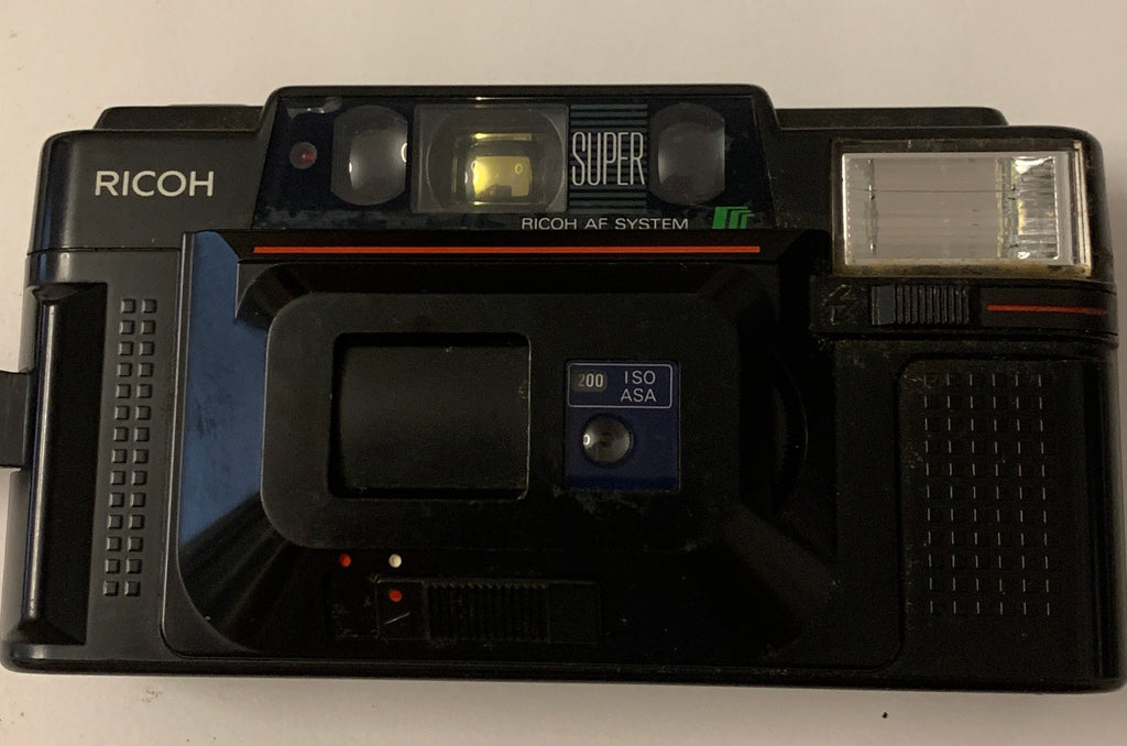 Fotocamera Analogica 35mm Ricoh AF-5 Super Compact Point & Shoot Vintage