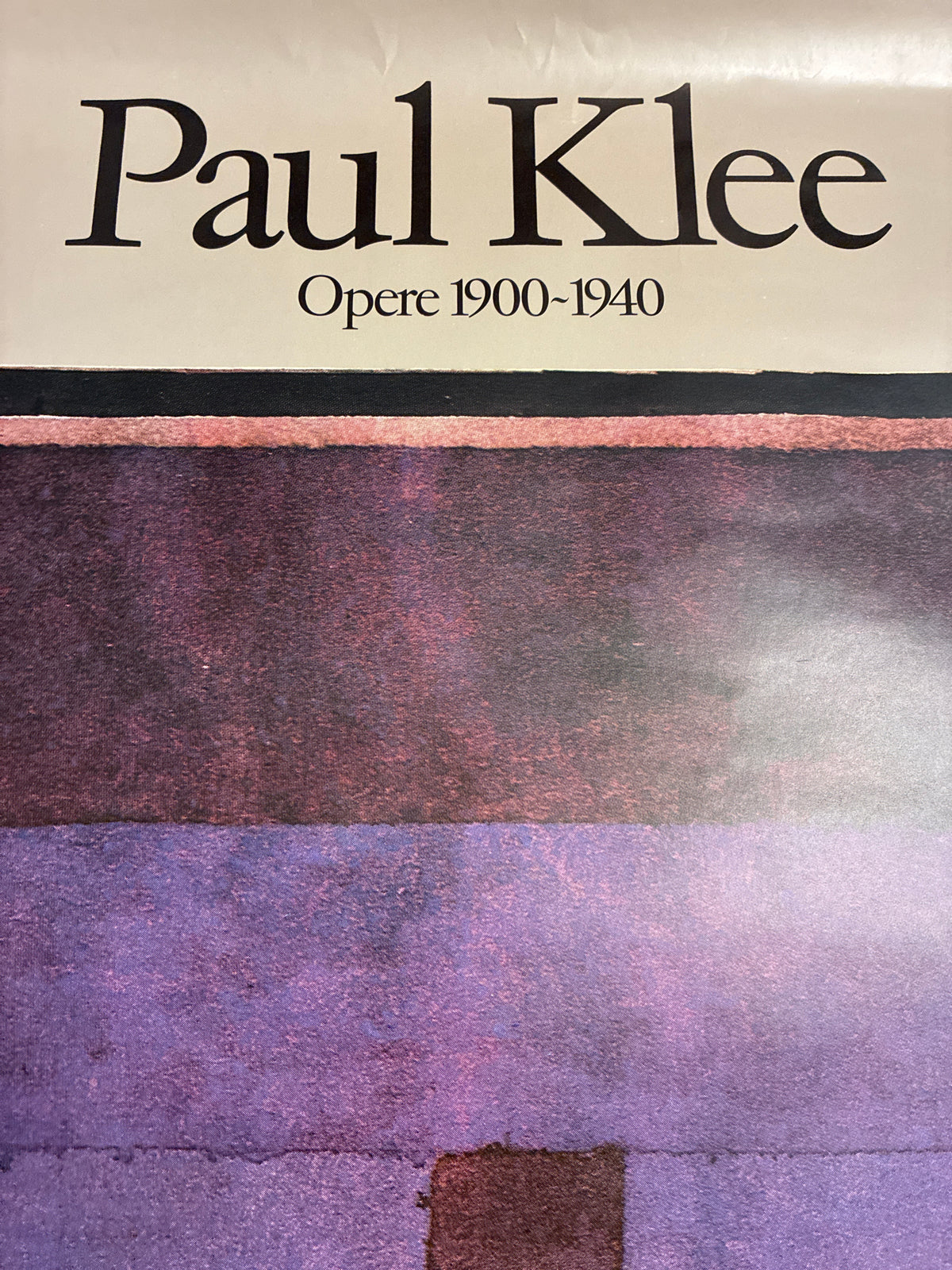 Manifesto Mostra Paul Klee Firenze 1981 - Sede Orsanmichele