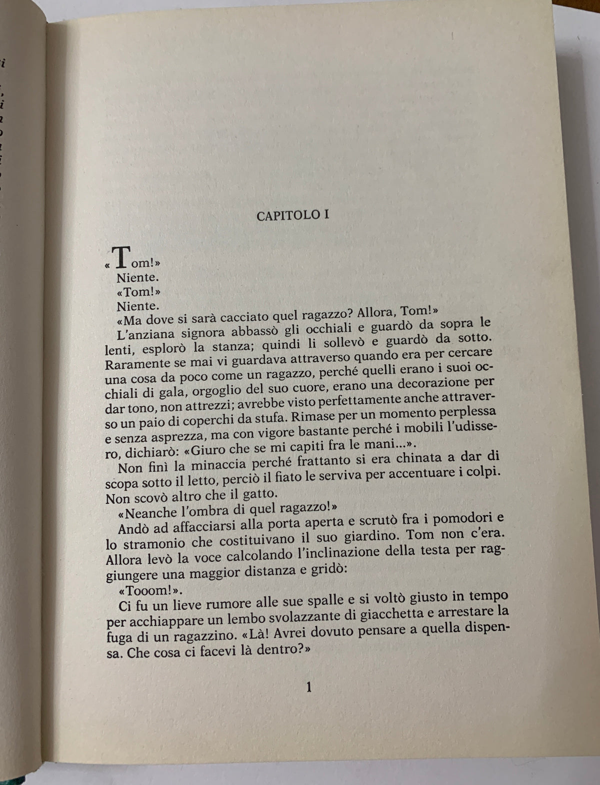 Le Avventure di Tom Sawyer - Mark Twain (Alberto Peruzzo Editore, 1985) - I Giovani Bibliofili