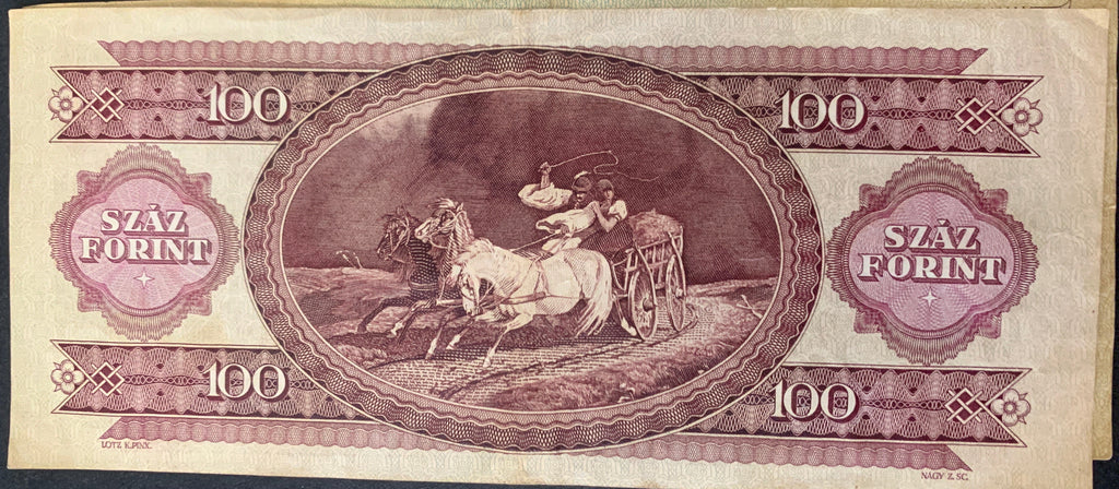 Lotto 3 Banconote Ungheria Vintage - 100 Forint (1984 e 1992) e 50 Forint (1983)