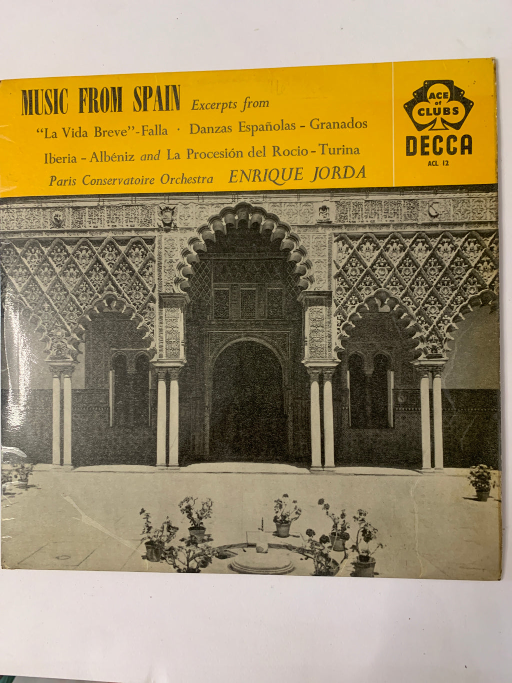 Music From Spain (Decca / Ace of Clubs – ACL 12)