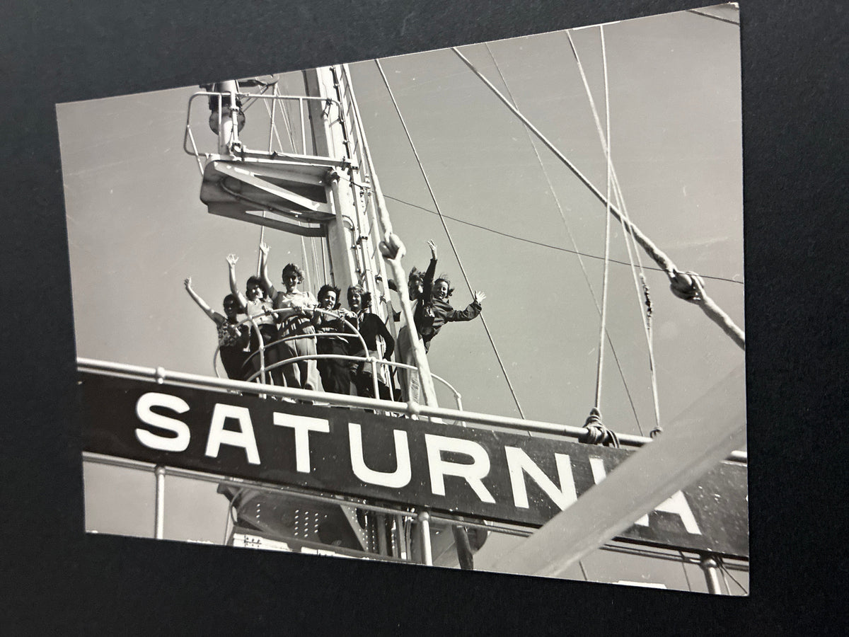 Lotto 14 Foto Cartoline Originali Sfuse Motonave Saturnia Interni E Piscina Società Italia Di Navigazione