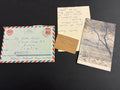 Lotto Epistolare 1961 da Riga URSS a Roma Lettera Completa Contenuto Cartolina Inverno Francobollo 16k Storia Postale Guerra Fredda Lettonia