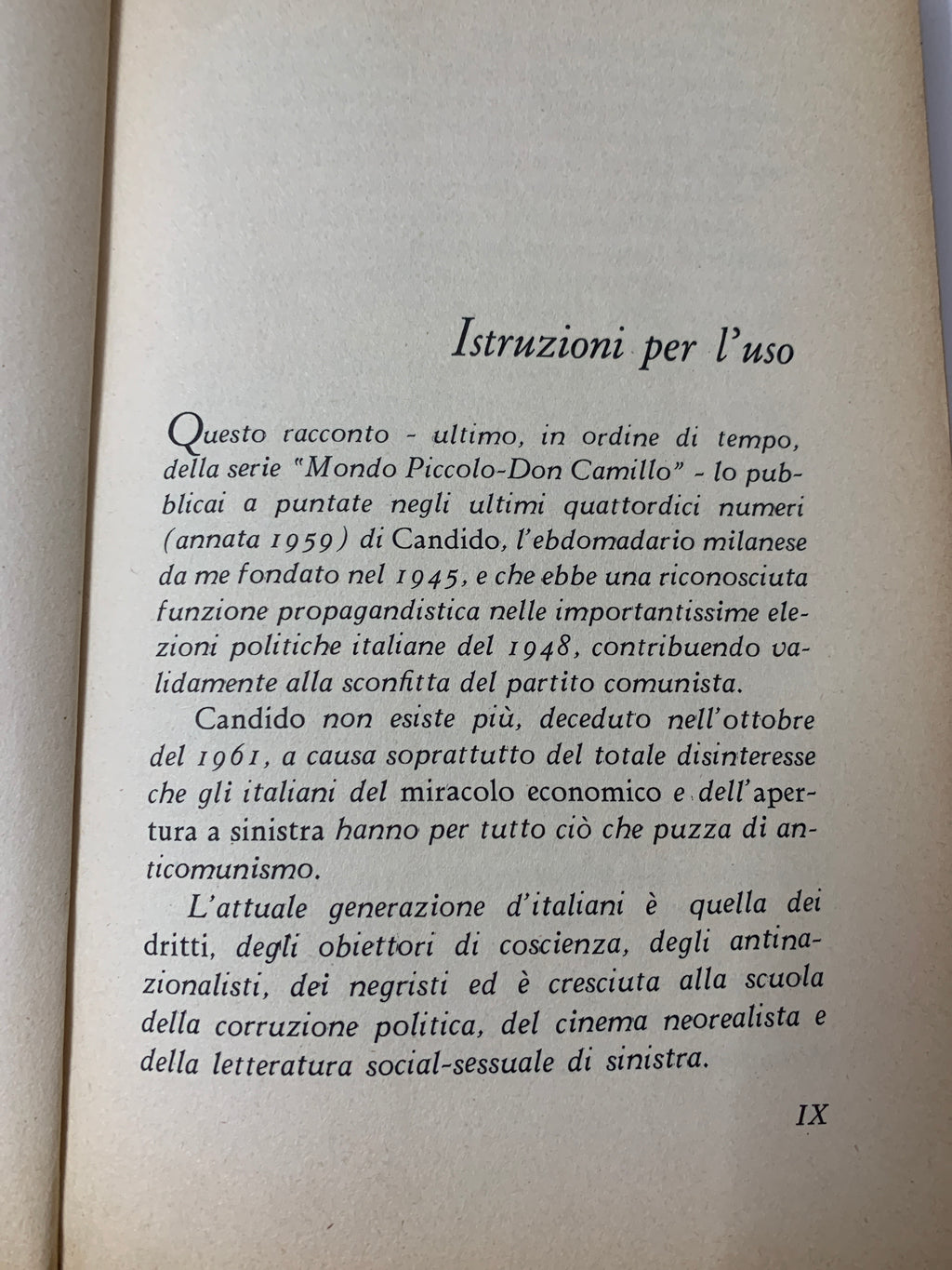 Libro "Mondo Piccolo - Il compagno Don Camillo" - Giovannino Guareschi (Rizzoli, 1971)