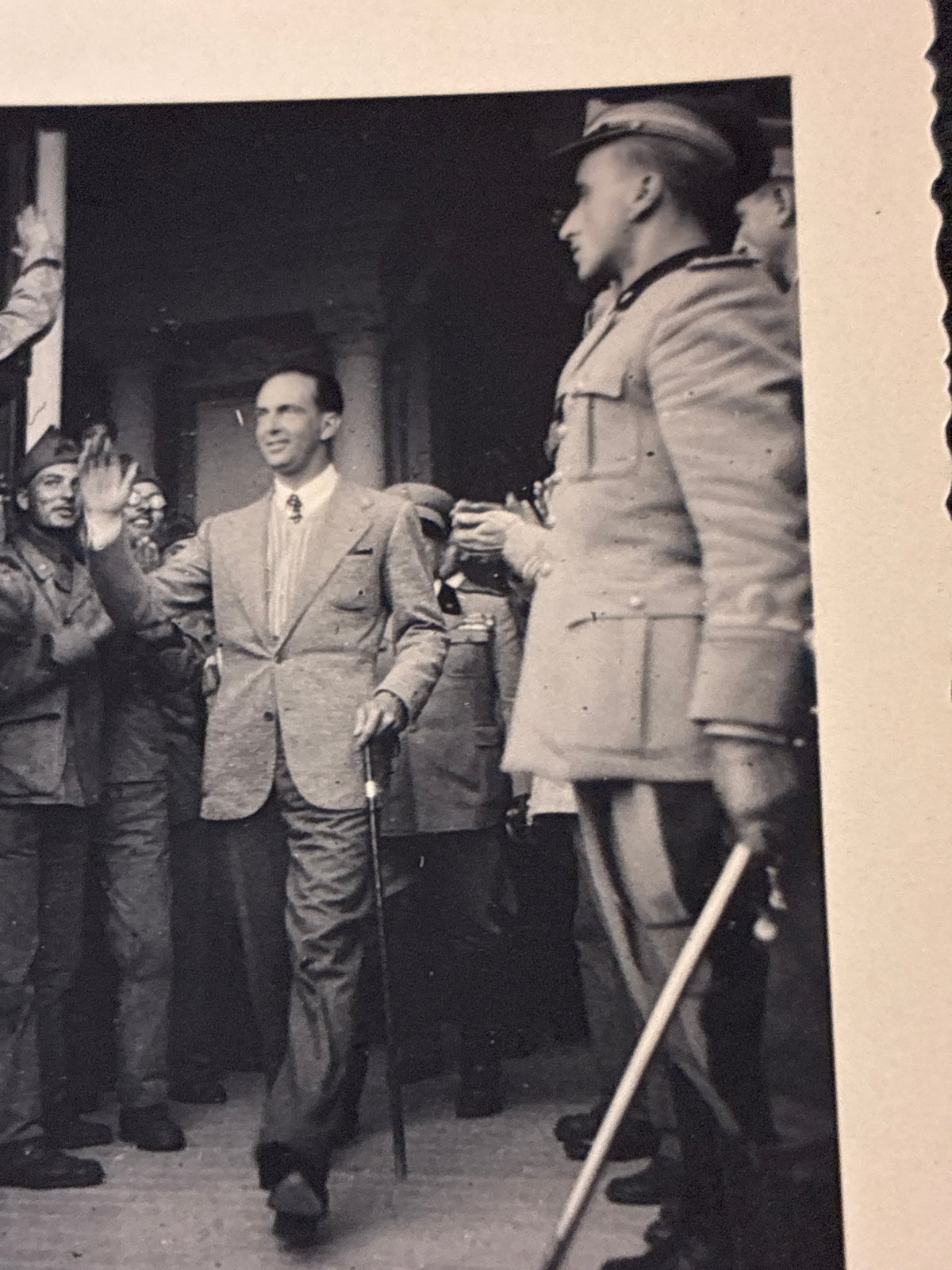 Umberto II di Savoia Fotografia Epoca 1940 circa Scatto Privato Inedito Carlo Dabalà