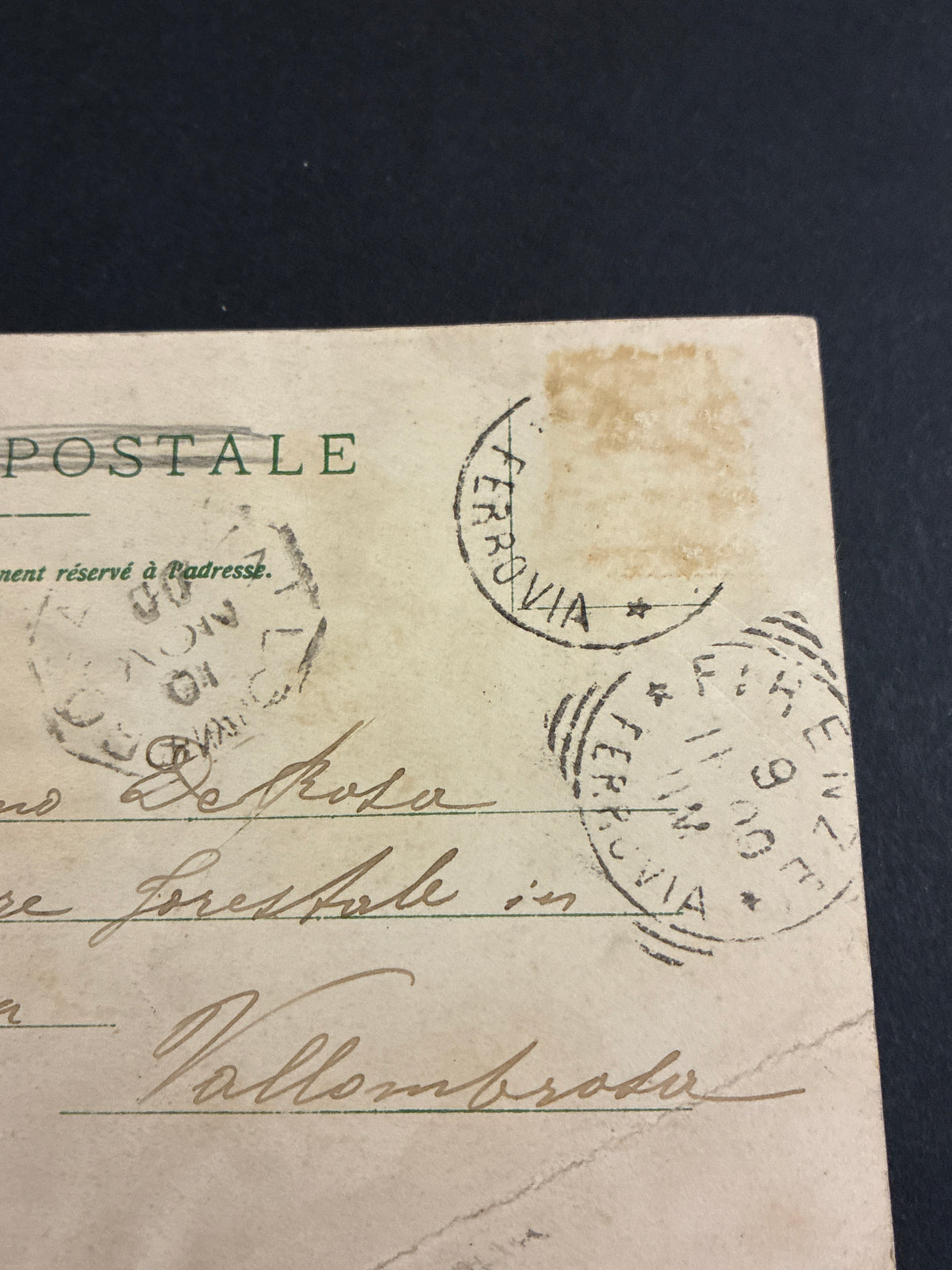 Rara Cartolina Umoristica Viaggiata 1904 Dott Paolo Farko Editori Milano