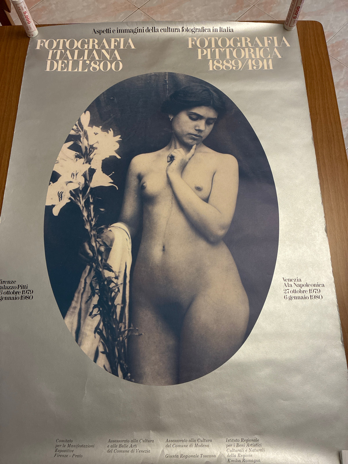 Mostra "Fotografia Italiana dell'800 / Pittorica" Venezia 1979 - Raro
