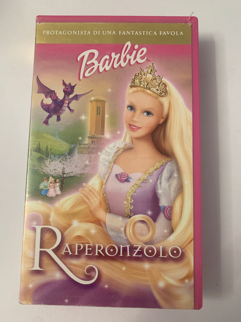 Lotto 2 VHS Barbie - Raperonzolo e Lo Schiaccianoci