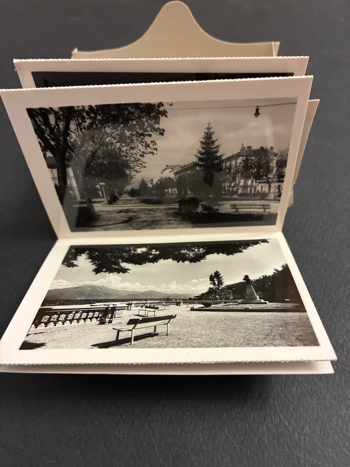 Libretto Cartoline Vintage "Ricordo di Cuneo" Vere Fotografie Bromostampa Fresia