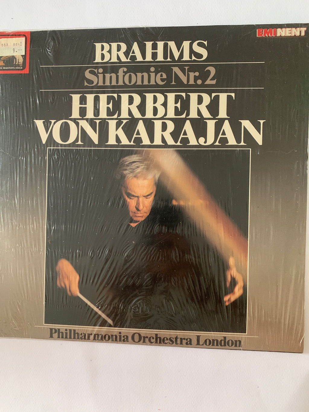 Brahms – Sinfonie Nr. 2 in D-Dur op. 73. Artista / Esecutori: Herbert von Karajan alla guida della Philharmonia Orchestra London