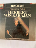 Brahms – Sinfonie Nr. 2 in D-Dur op. 73. Artista / Esecutori: Herbert von Karajan alla guida della Philharmonia Orchestra London