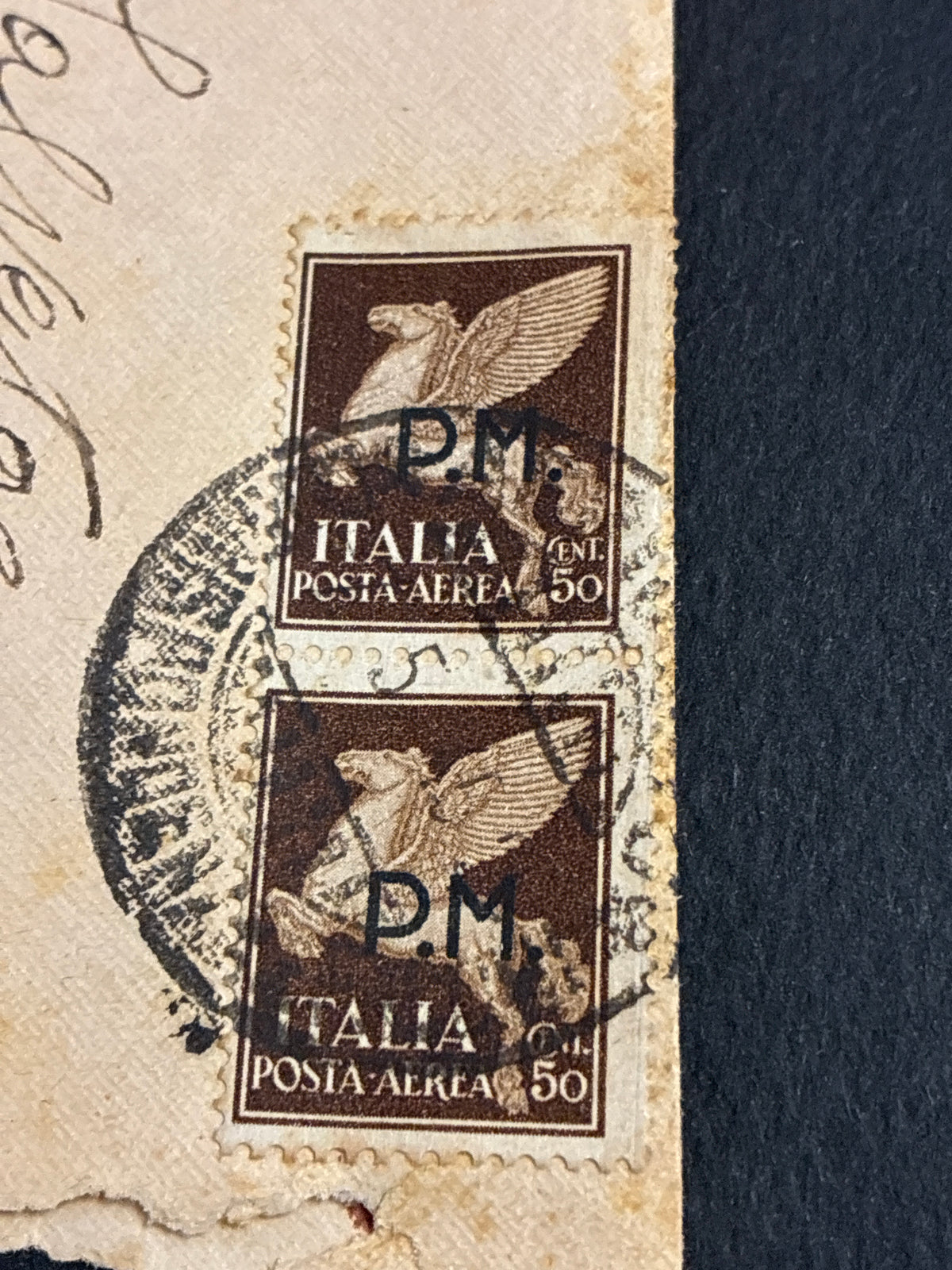 7 Maggio 1945: Rara Busta Civile da Agrigento Spedita nel Giorno Storico della Resa Tedesca e della Fine della Seconda Guerra Mondiale
