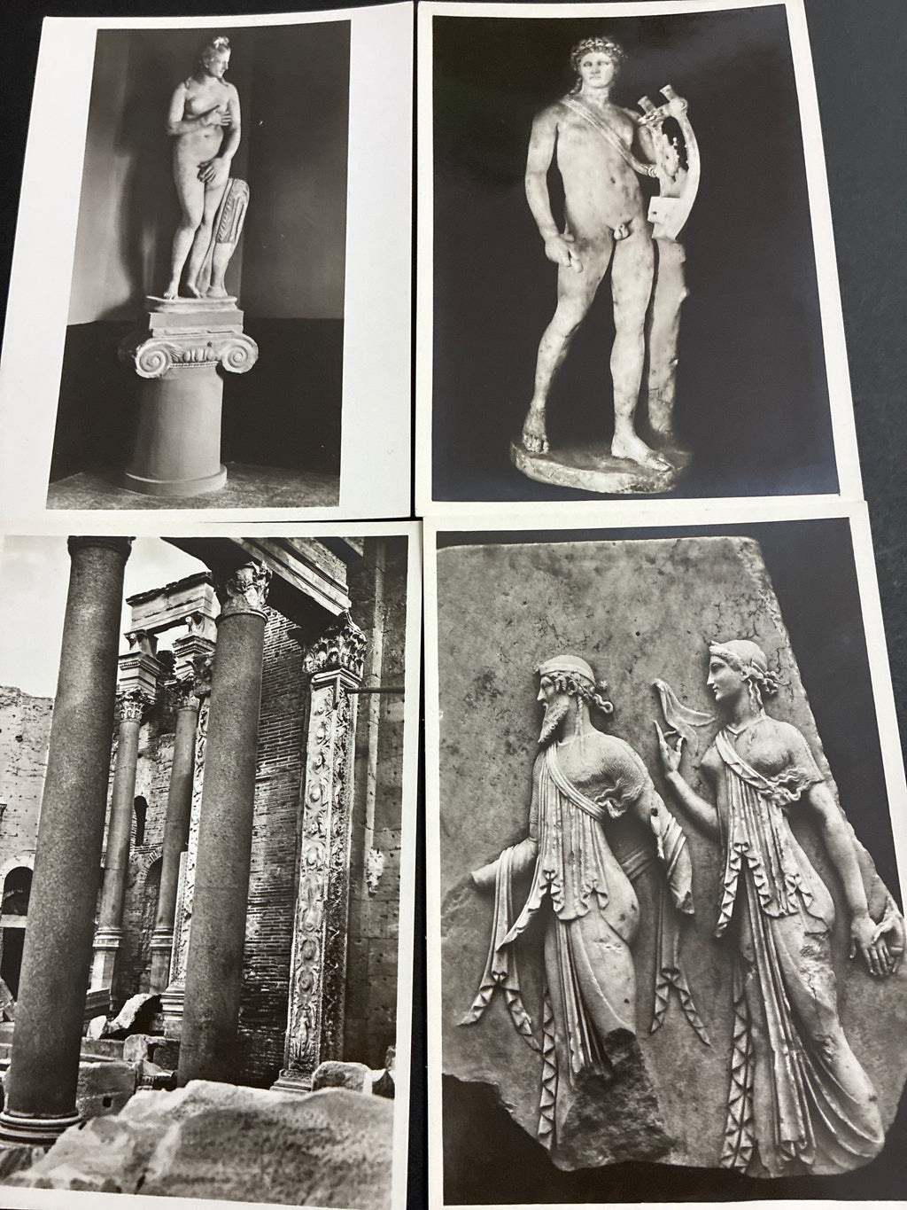 Rara Cartella Ricordo Coloniale "Leptis Magna - Edizione 1937-XV" - Raccolta di Cartoline Edita a Favore della Cassa di Soccorso per il Personale Operaio e di Custodia dei Monumenti e Scavi della Tripolitania (Completo)