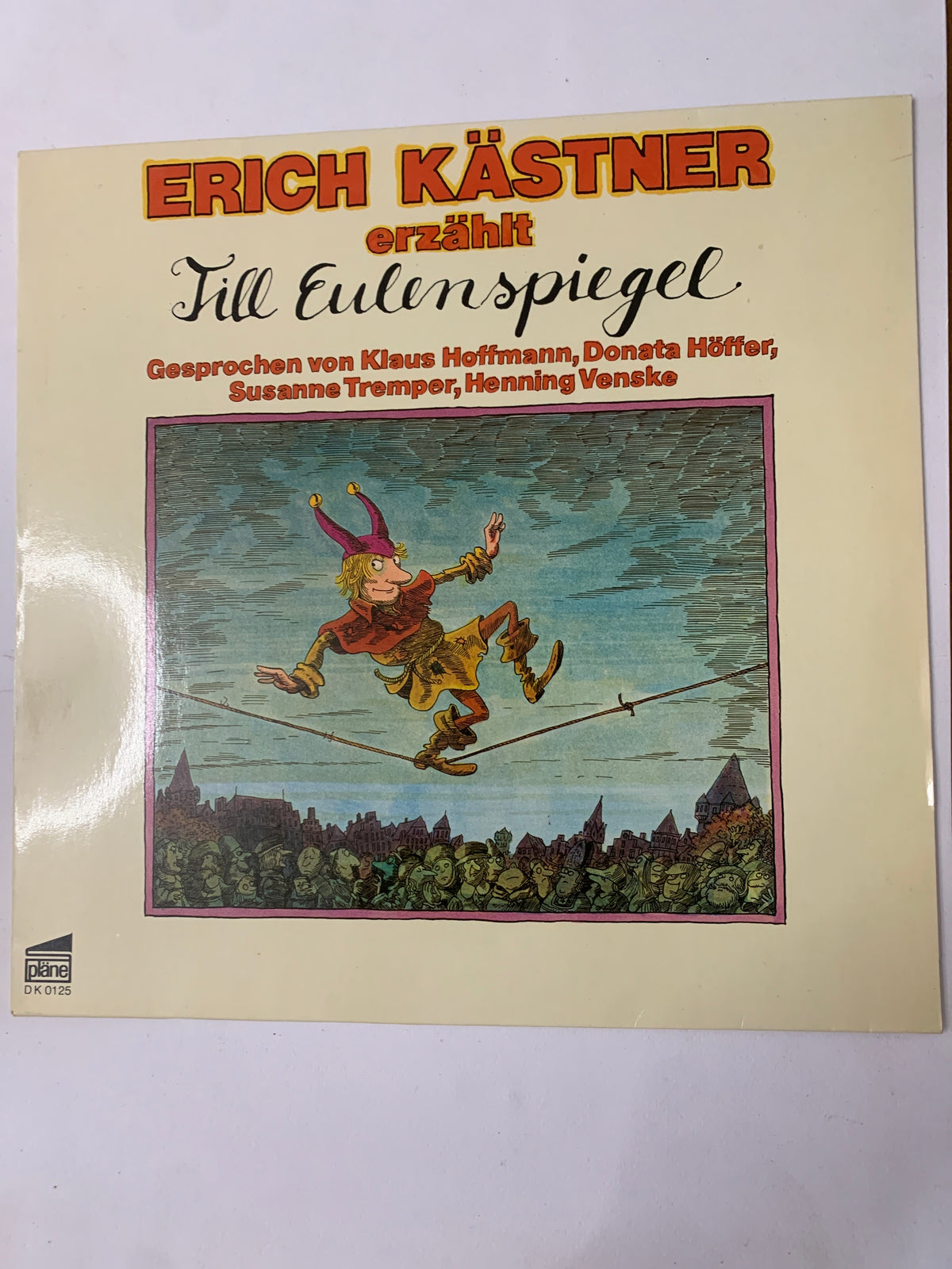 Erich Kästner erzählt Till Eulenspiegel - LP Vinile Fiaba/Hörspiel (1978, Pläne DK 0125, Germania)