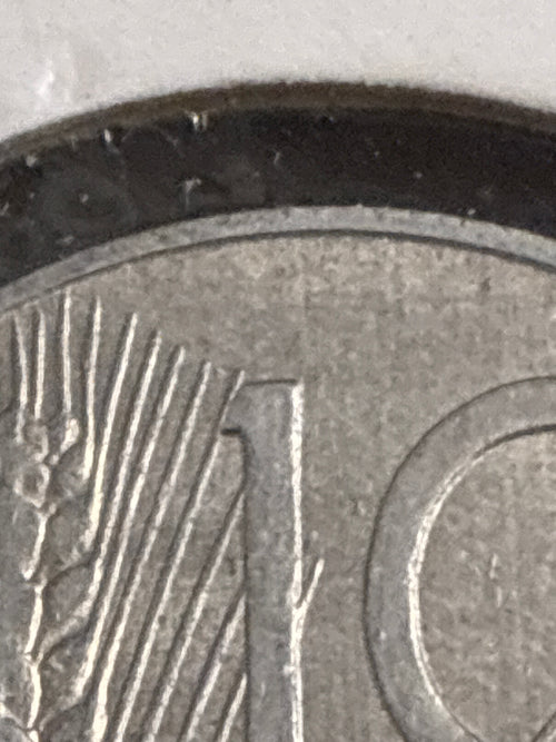 10 lire del 1998 Spighe variante numismatica con ariste e spighe lunghe nc