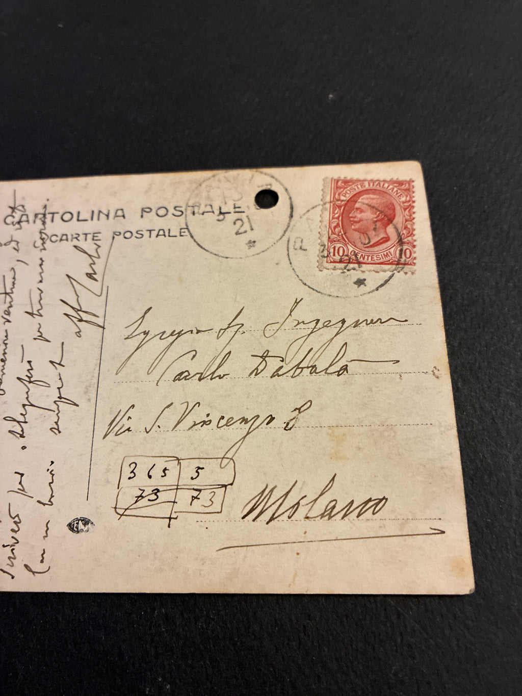 CARTOLINA MILITARE 1910 PAVIA GIURAMENTO 1° GENIO AUTOGRAFA CARLO DABALÀ