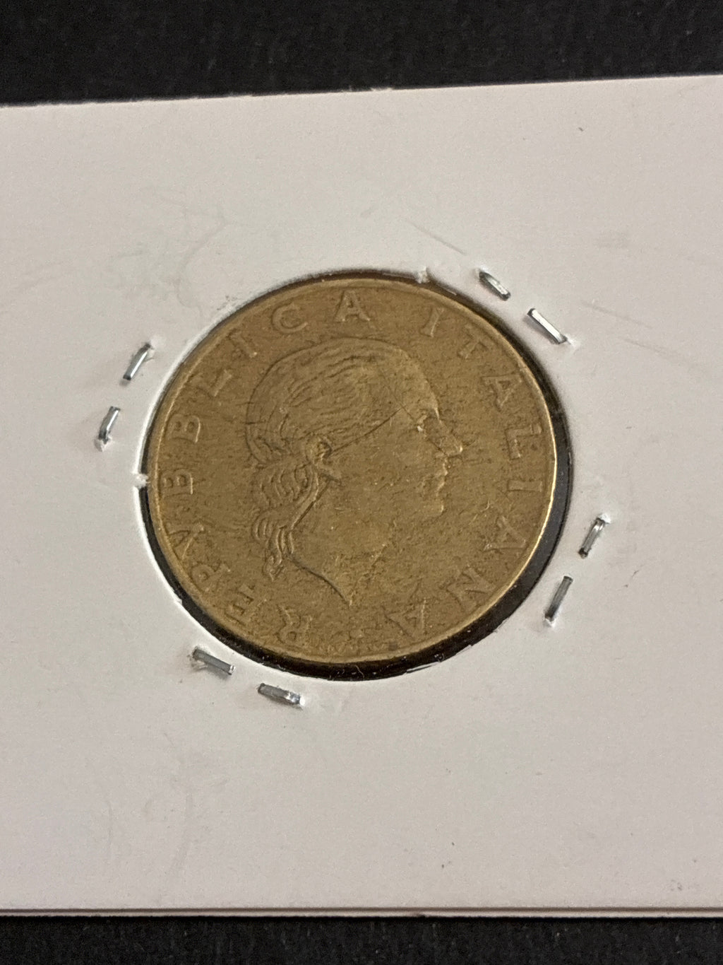 200 lire del 1993 Aeronautica Militare falso d'epoca con peso a 4,96 grammi