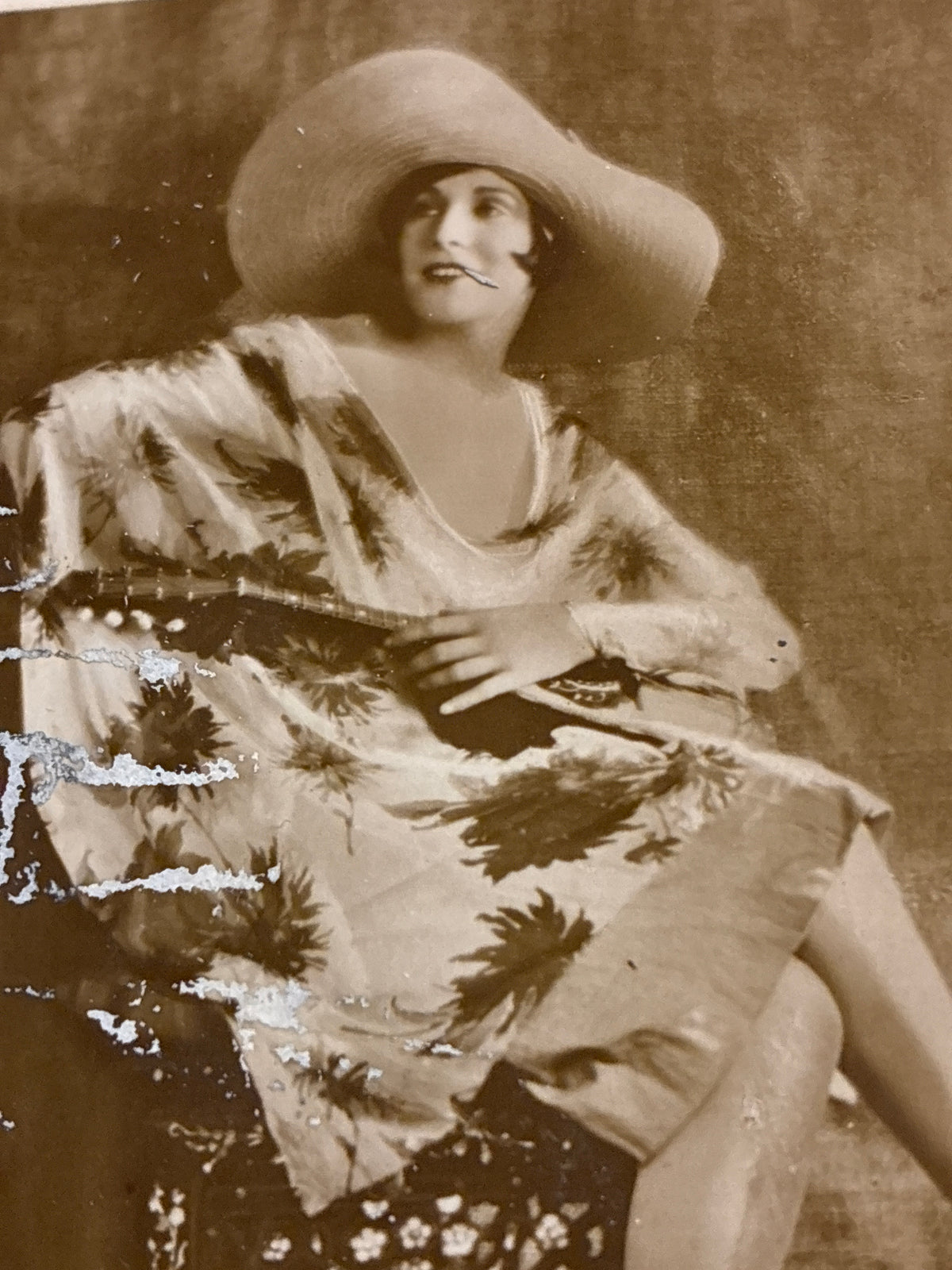 Cartolina Vintage Virginia Valli - Cinema Muto - Edizioni Ross Verlag / Ballerini e Fratini Firenze (1928)