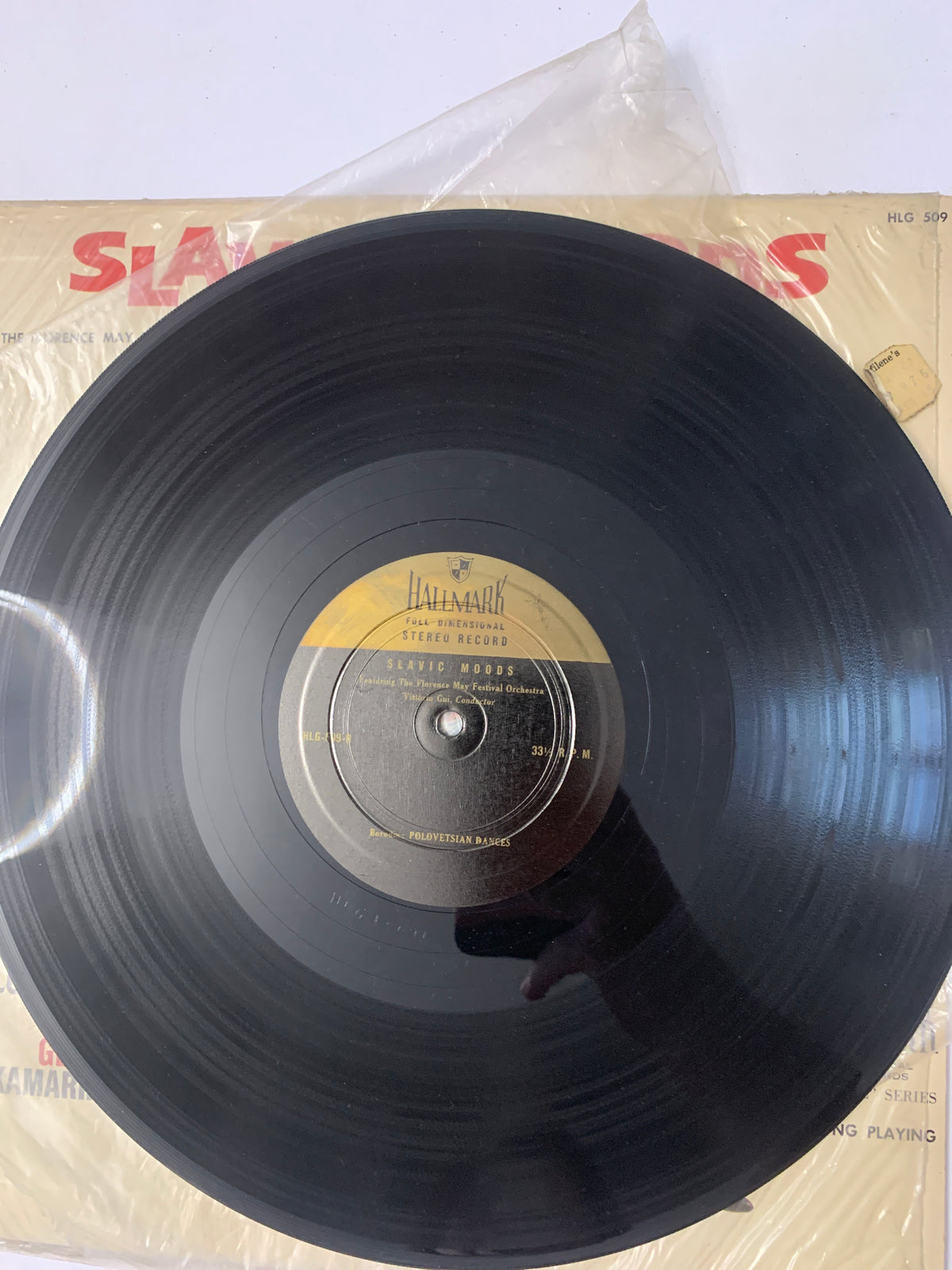 Vinile LP 12" Slavic Moods - Vittorio Gui Florence May Festival Orchestra (Hallmark HLG 509)