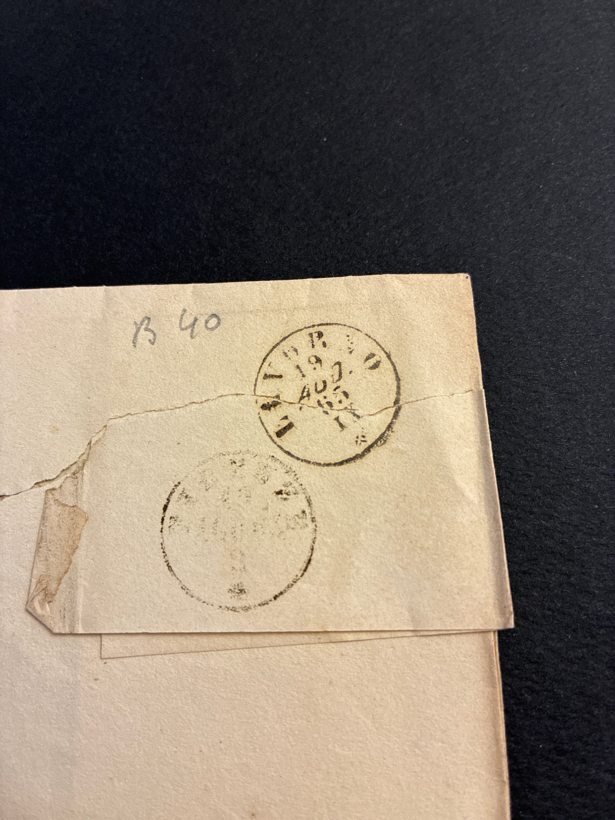 Regno d'Italia 1863 - Lettera da Piombino a Firenze con Transito a Livorno, Francobollo 15c Litografico II Tipo (Sassone 13), Sigla Batini