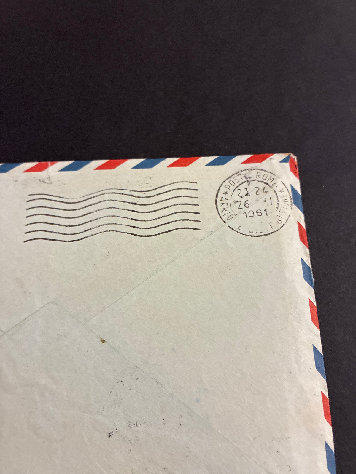 Lotto Epistolare 1961 da Riga URSS a Roma Lettera Completa Contenuto Cartolina Inverno Francobollo 16k Storia Postale Guerra Fredda Lettonia