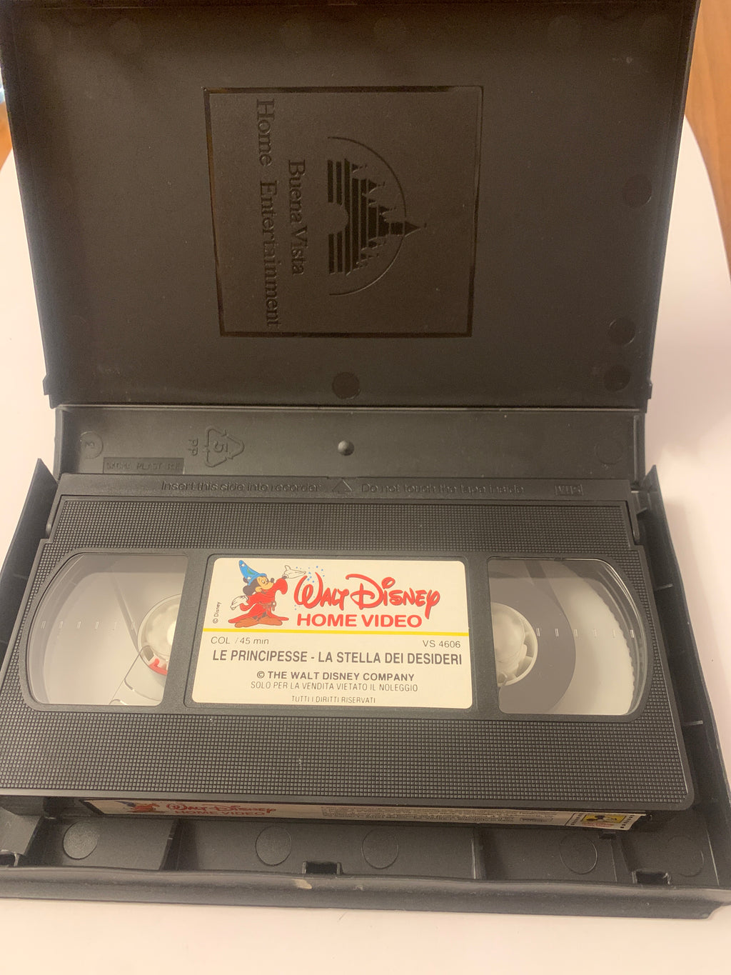 Lotto 2 VHS Disney La Sirenetta - Sequel "Ritorno agli Abissi" e Edizione Olografica "Le Principesse"