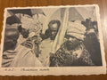 Cartolina Etiopia 1937 - Processione Copta Addis Abeba - Raro Timbro Succ. 1 Stazione - Lusena