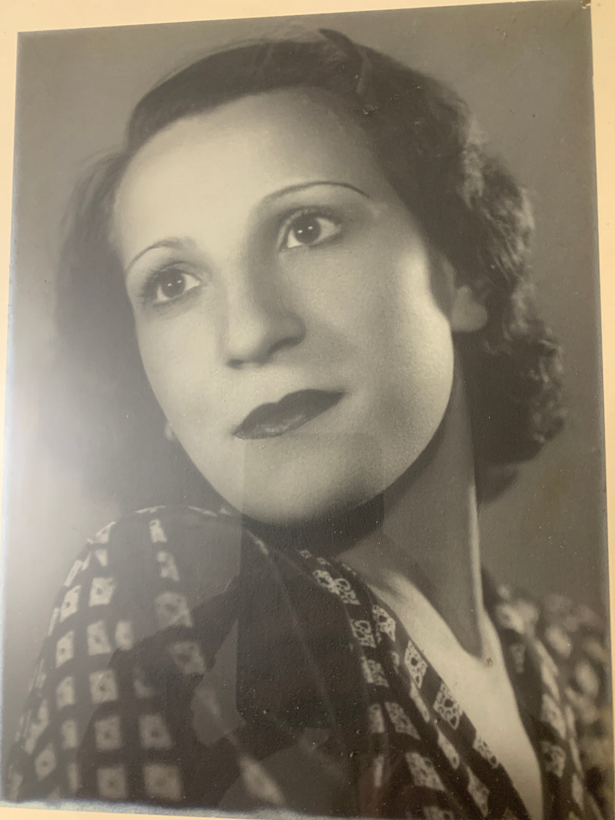 Fotografia Ritratto Antico Anni 30/40 Firmato Guido Flli