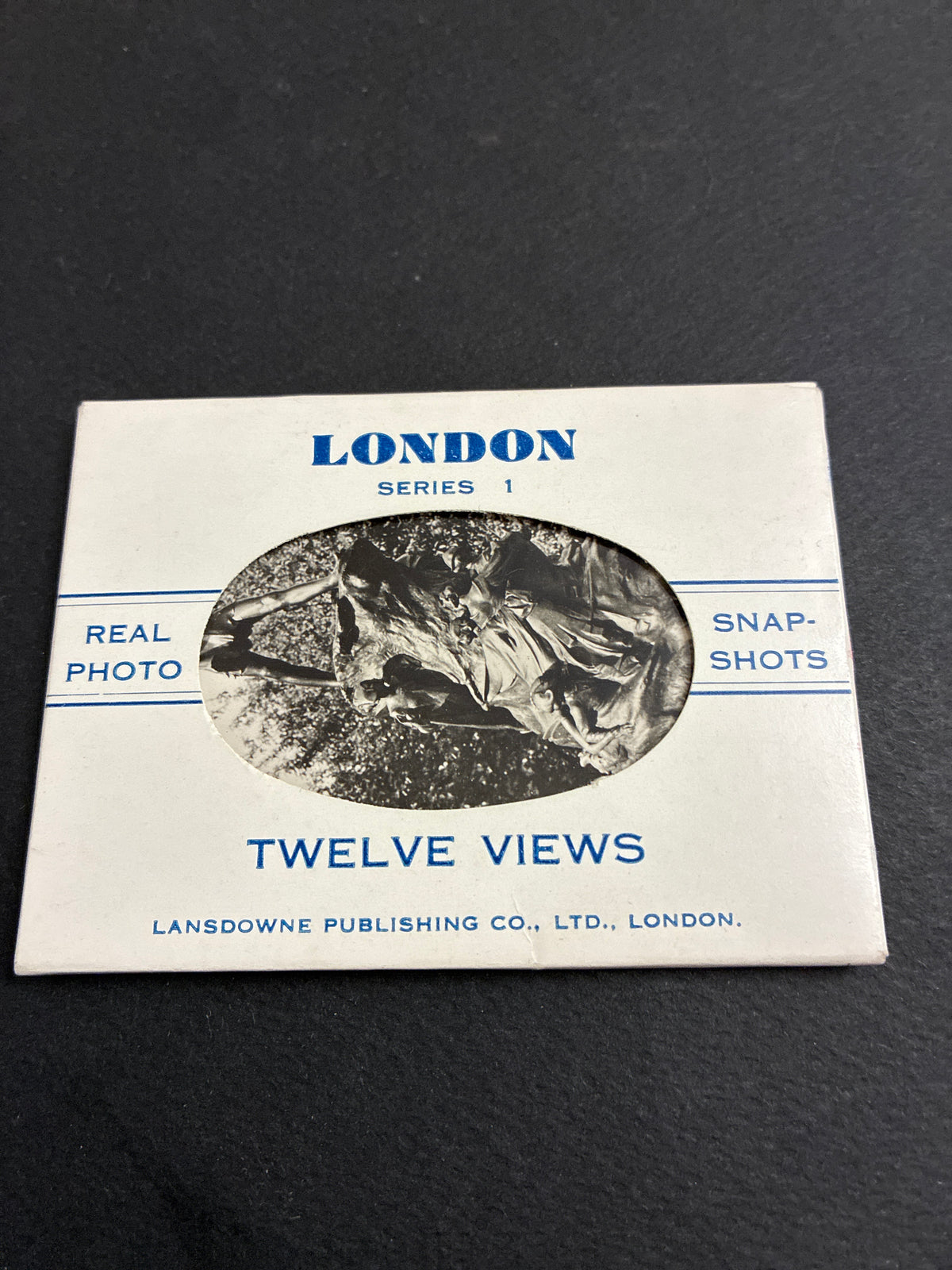 Libretto souvenir cartoline vintage "London Series 1 - Twelve Views" (Lansdowne Publishing Co., anni '40/'50)